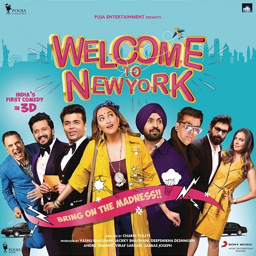 Welcome to NewYork (Original Motion Picture Soundtrack) Sajid Wajid, Shamir Tandon, Meet Bros