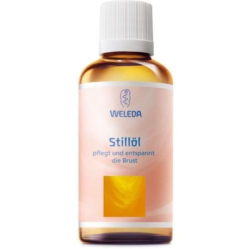Weleda, Mother Nursing Oil, odżywczy i kojący olejek do masażu biustu, 50 ml Weleda