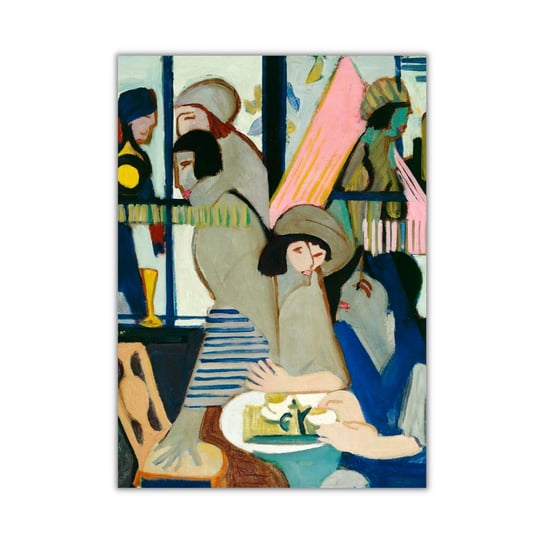 Well Done Shop | Obraz Ernst Ludwig Kirchner "Kawiarnia"  | wym. 50x70 cm Well Done Shop