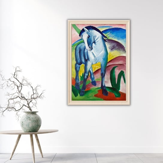 Well Done Shop | Obraz Franz Marc "Niebieski koń I" | wym. 50x70 cm Well Done Shop