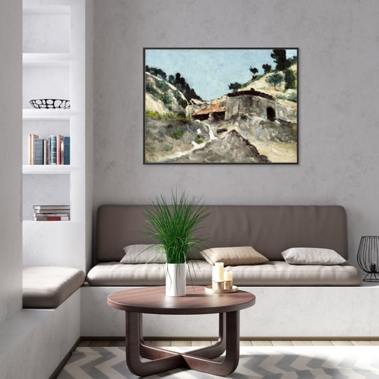 Well Done Shop | Obraz Paul Cezanne "Krajobraz z młynem wodnym" | wym. 50x70 cm Well Done Shop