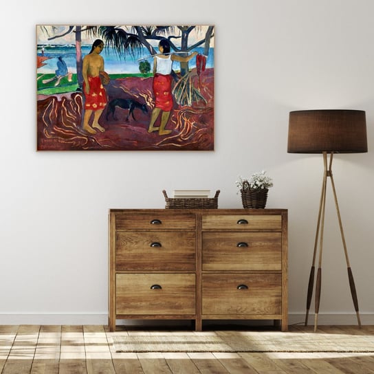 Well Done Shop | Obraz Paul Gauguin "Pod pandanem" | wym. 50x70 cm Well Done Shop