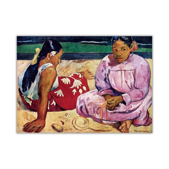 Well Done Shop | Obraz Paul Gauguin "Tahitańskie kobiety na plaży" | wym. 50x70 cm Well Done Shop