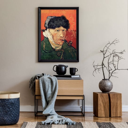 Well Done Shop | Obraz Vincent van Gogh "Autoportret z zabandażowanym uchem" | wym. 50x70 cm Well Done Shop