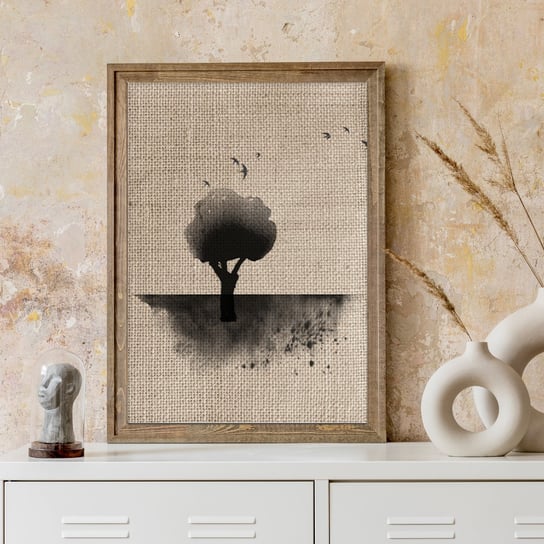 Well Done Shop, Plakat Lonely Tree, wym. 50x70 cm Well Done Shop