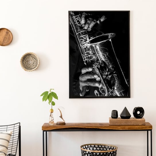 Well Done Shop, Plakat Saxophone, wym. 50x70 cm Well Done Shop