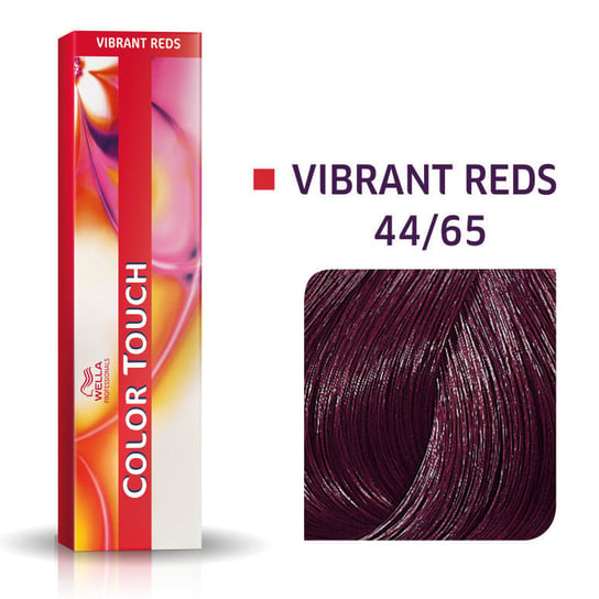 Wella Color Touch 44/65, Bezamoniakowa półtrwała farba do włosów 44/65 60ml Wella