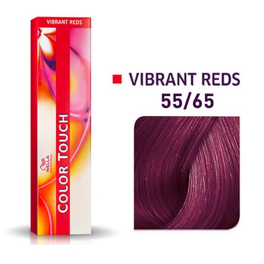 Wella Color Touch 55/65, Bezamoniakowa półtrwała farba do włosów 55/65 60ml Wella