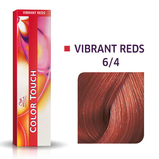 Wella Color Touch 6/4, Bezamoniakowa półtrwała farba do włosów 6/4 60ml Wella