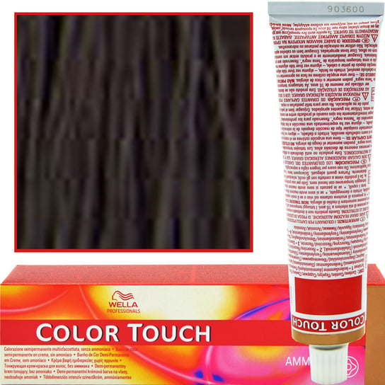 Wella Color Touch farba do włosów 3/0 Ciemny Brąz Wella