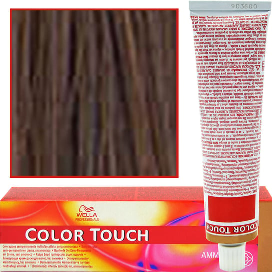 Wella Color Touch farba do włosów 5/37 Złoto-Brązowy Jasny Brąz Wella