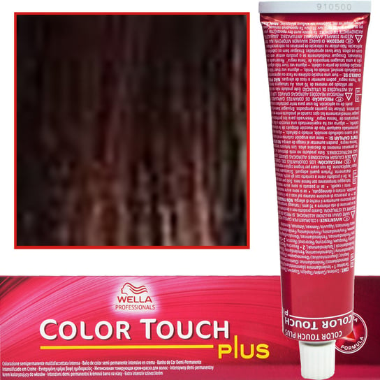 Wella Color Touch farba do włosów 66/04 Intensywny Ciemny Brąz Delikatnie Miedziany Wella