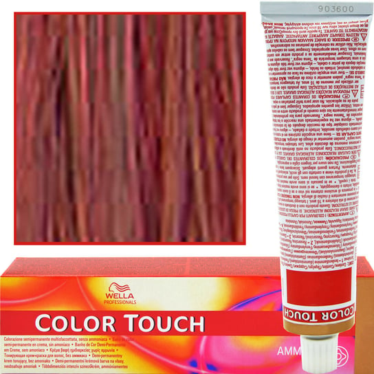 Wella Color Touch farba do włosów 77/45 Jedwabista Czerwień Wella