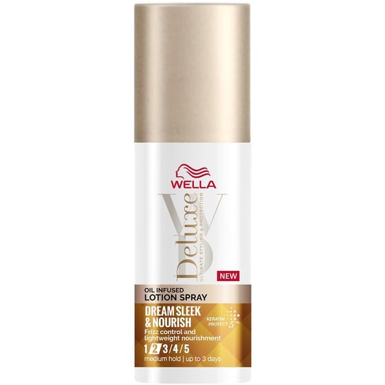 Wella Deluxe Lotion Dream Silk & Nourish nawilżający lotion w sprayu do stylizacji włosów 150ml Wella