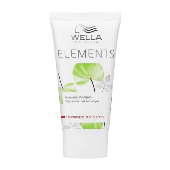 Wella Elements, Odżywczy szampon do każdego rodzaju włosów 30ml Wella