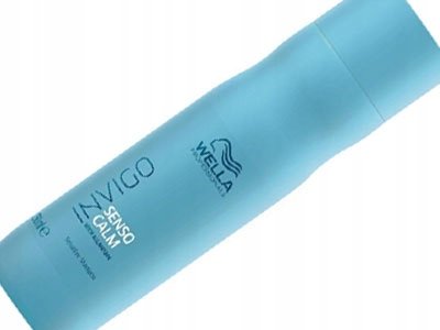 Wella Invigo Senso Calm Shampoo kojący szampon do codziennego mycia włosów, nawilża, reguluje i łagodzi, 250 ml Wella