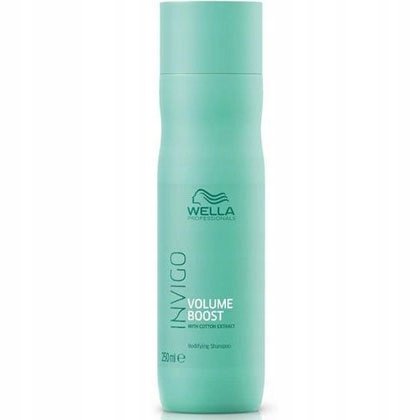 Wella Invigo Volume Boost szampon dodający objętości do włosów rzadkich i cienkich, pogrubia i unosi u nasady, 250 ml Wella