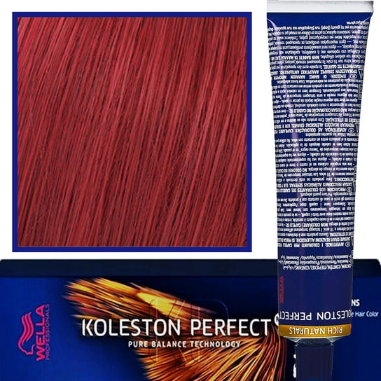 Wella Koleston Me Farba do włosów 60ml 77/46 Czerwono Fioletowy Intensywny Średni Blond Wella