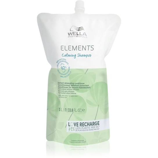 Wella Professionals Elements Calming szampon nawilżająco-łagodzący do skóry wrażliwej 1000 ml Inna marka