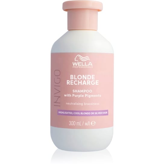 Wella Professionals Invigo Blonde Recharge szampon do włosów blond neutralizująca żółtawe odcienie 300 ml Wella Professionals