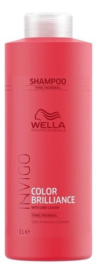 Wella Professionals, Invigo Brillance Color Protection Shampoo Normal, Szampon chroniący kolor do włosów normalnych, 1000ml Wella Professionals