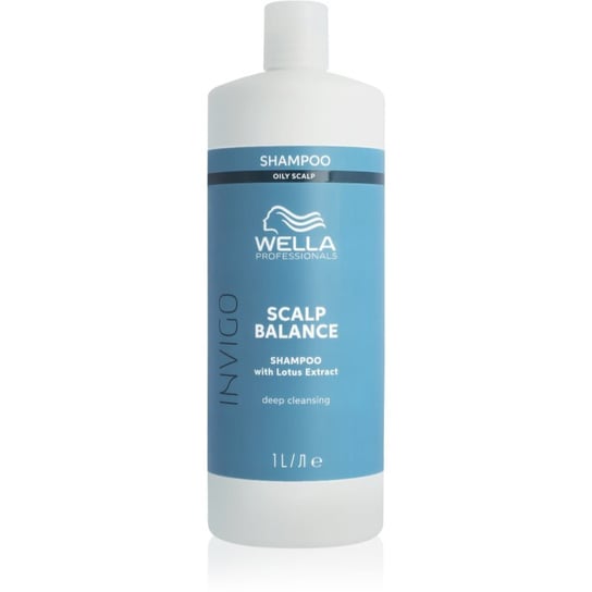 Wella Professionals Invigo Scalp Balance głęboko oczyszczający szampon do przetłuszczającej się skóry głowy 1000 ml Wella Professionals