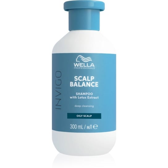 Wella Professionals Invigo Scalp Balance głęboko oczyszczający szampon do przetłuszczającej się skóry głowy 300 ml Wella Professionals
