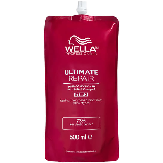 Wella Ultimate Repair Conditioner Refill, Regenerująca odżywka do włosów suchych i zniszczonych, 500ml Wella