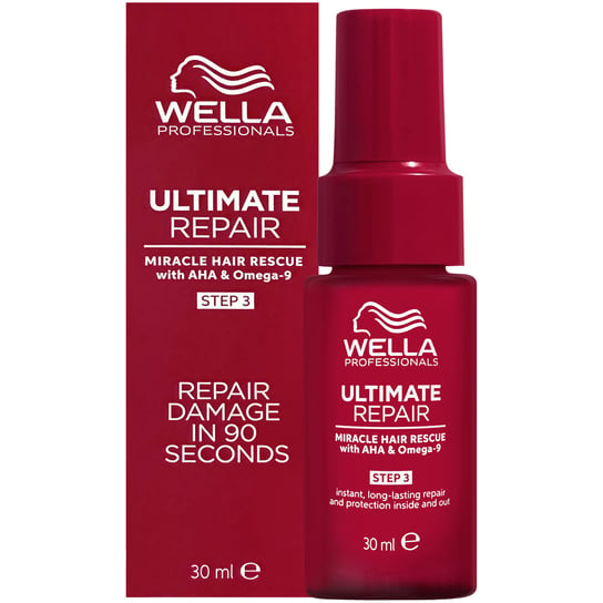Wella, Ultimate Repair Serum, Regenerujące serum ekspresowe do włosów, 30ml Wella