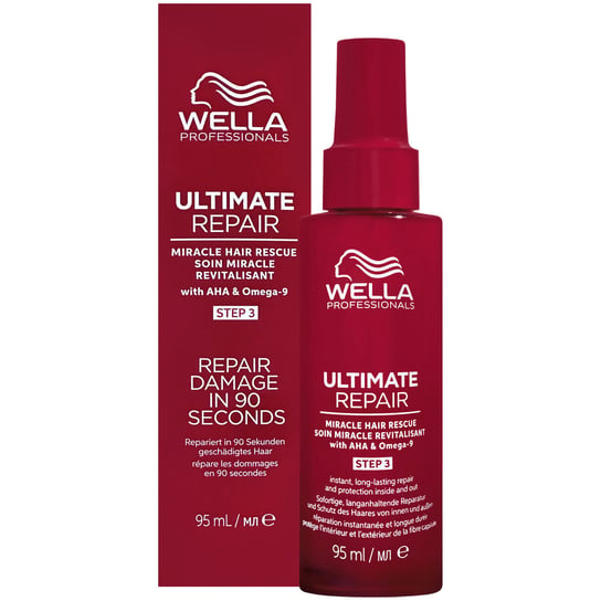 Wella Ultimate Repair Serum, Regenerujące serum ekspresowe do włosów suchych i zniszczonych, 95ml Wella