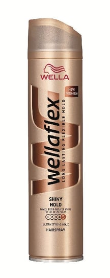 Wella, Wellaflex, lakier do włosów połysk i trwałość, 250 ml Wella