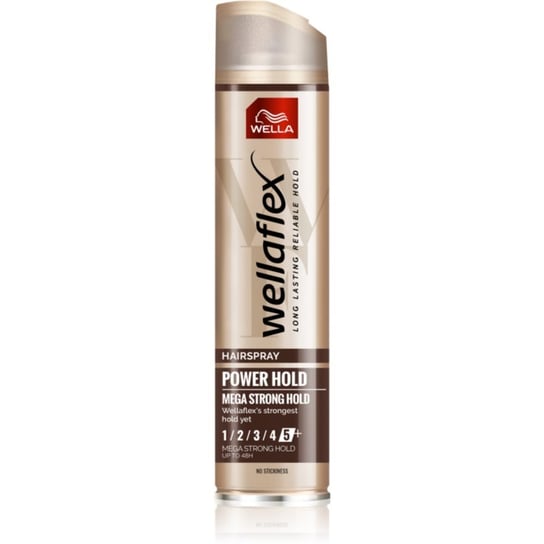 Wella Wellaflex Power Hold Form & Finish lakier do włosów mocno utrwalający do naturalnego utrwalenia 250 ml Inna marka