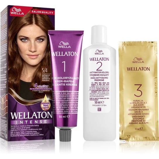 Wella Wellaton Intense trwała farba do włosów z olejkiem arganowym odcień 5/4 Chestnut 1 szt. Inna marka