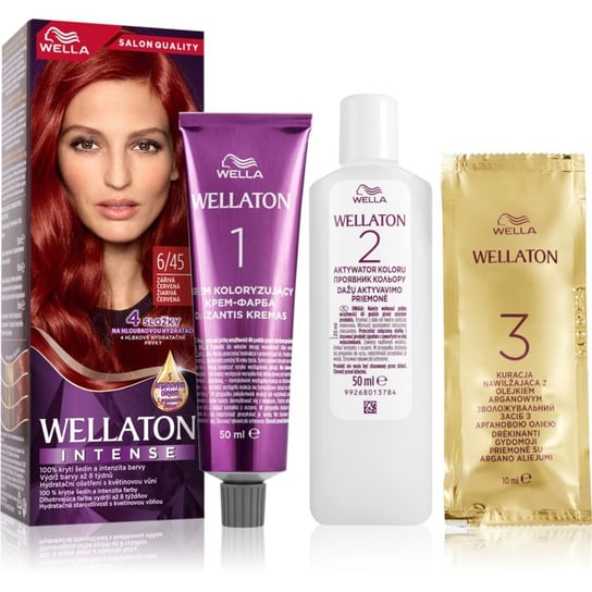 Wella Wellaton Intense trwała farba do włosów z olejkiem arganowym odcień 6/45 Red Passion 1 szt. Inna marka