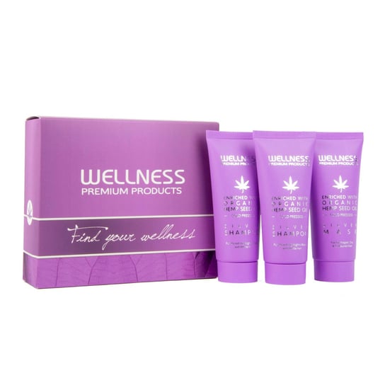 WELLNESS PREMIUM PRODUCTS Silver mini zestaw (2x szampon 50ml, maska 50ml) Wellness Premium Products