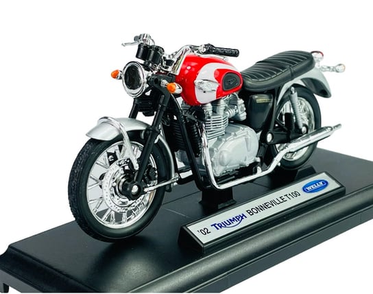 WELLY '02 TRIUMPH BONNEVILLE T100 1:18 12172 Welly