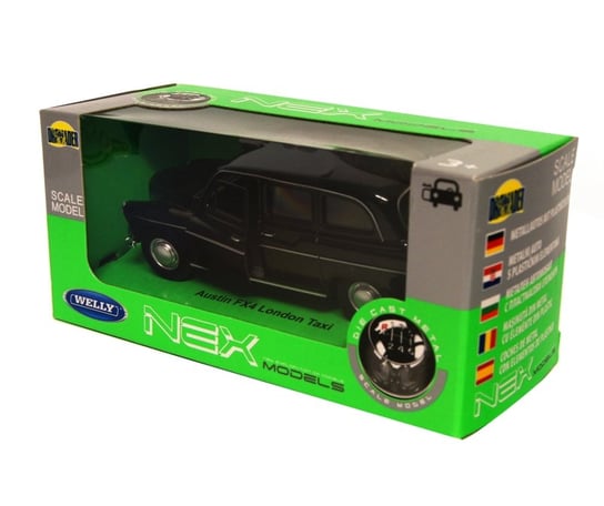 Welly 1:34 Austin FX4 London Taxi - czarny Welly