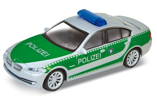 Welly 1:34 BMW 535i  POLIZEI -srebrno-zielony Welly