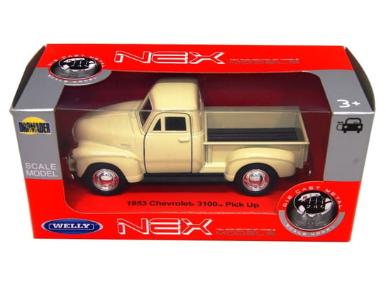 WELLY 1:34 Chevrolet 3100 1953 Pick Up - kremowy Welly