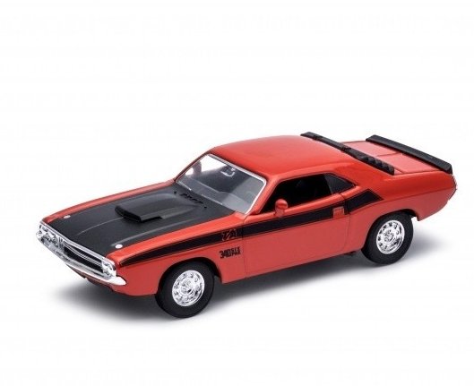 Welly 1:34 Dodge 1970 Challenger T/A -pomarańczowy Welly