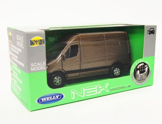 WELLY 1:34 Mercedes-Benz Sprinter Panel Van - grafitowy Welly