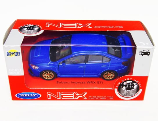 WELLY 1:34 Subaru Impreza WRX STI - garataowy Welly