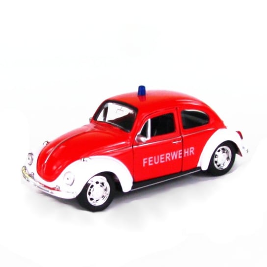Welly 1:34 VW Beetle Straż pożarna -czerwony Welly