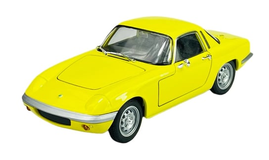 Welly 1965 Lotus Elan Żółty 1:24 Samochód Nowy Metalowy Model Welly