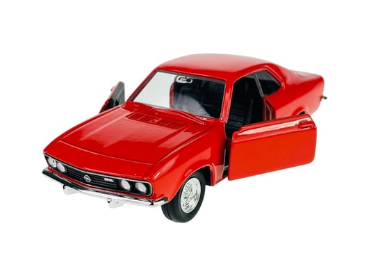 Welly 1970 Opel Manta A Czerwony 1:34 Samochód Nowy Metalowy Model Welly