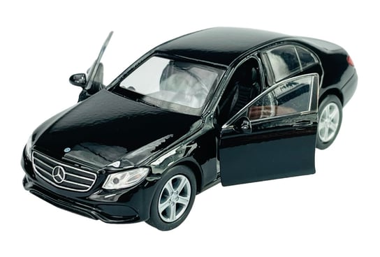 Welly 2016 Mercedes-Benz Klasa E Czarny 1:34 Samochód Nowy Metalowy Model Welly