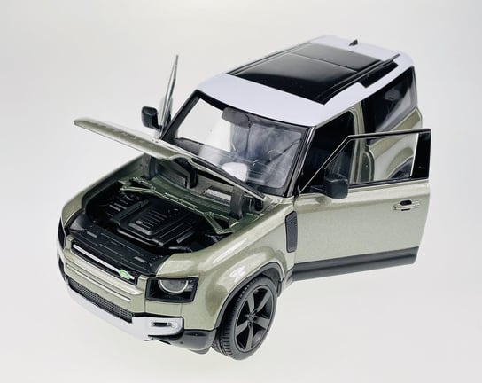 Welly 2020 Land Rover Defender Zielony 1:26 Samochód Nowy Metalowy Model Welly