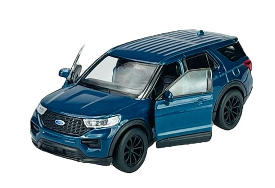 WELLY 2023 FORD EXPLORER NIEBIESKI 1:34 SAMOCHÓD NOWY METALOWY MODEL Welly