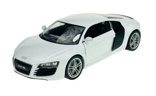 WELLY AUDI R8 BIAŁY 1:24 SAMOCHÓD NOWY METALOWY MODEL Welly