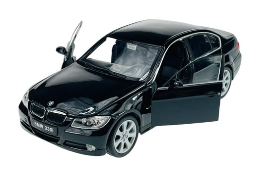 WELLY BMW 330i E90 CZARNY 1:24 SAMOCHÓD NOWY METALOWY MODEL Welly